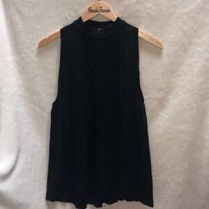 Free People Brisbane Black Racerback Tank, S NWOT